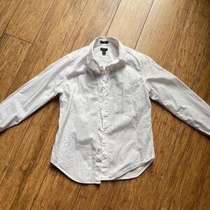 Crewcuts (JCrew) White Formal Shirt (Size 8)